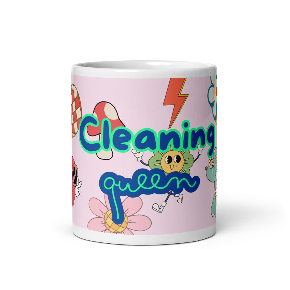 Cleaning Queen Mug - Cute girly mug