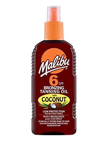 Malibu Bronzing Tanning Oil Coconut 200ml