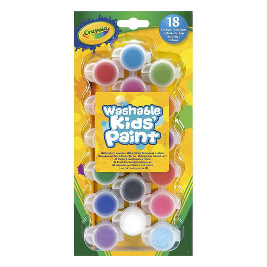 Crayola Washable Kids Paint With Brush