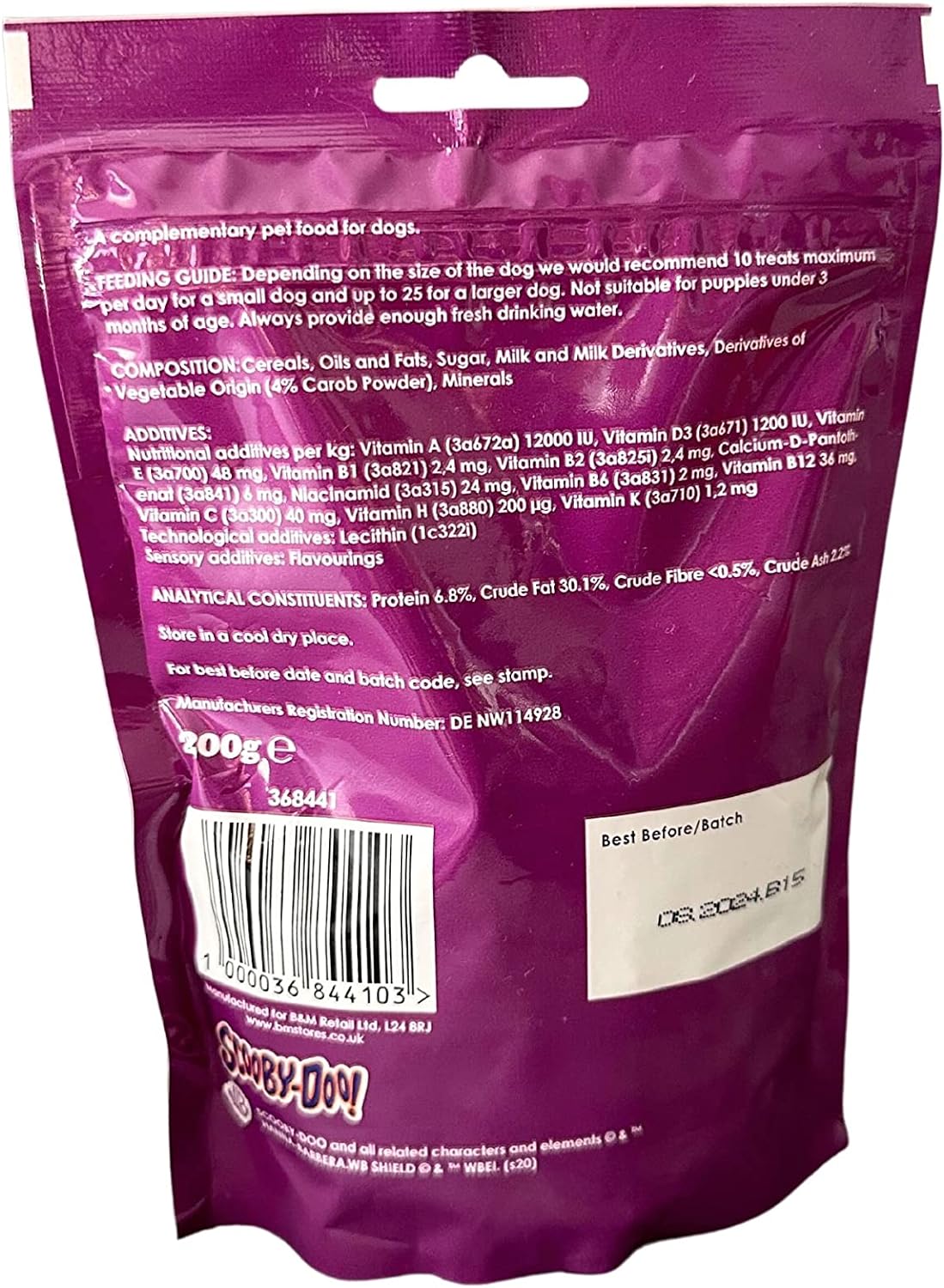 Scooby Snacks Doggy Choc Drops Milk With Added Vitamins | Training Treat 200g