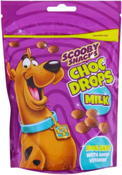 Scooby Snacks Doggy Choc Drops Milk With Added Vitamins | Training Treat 200g