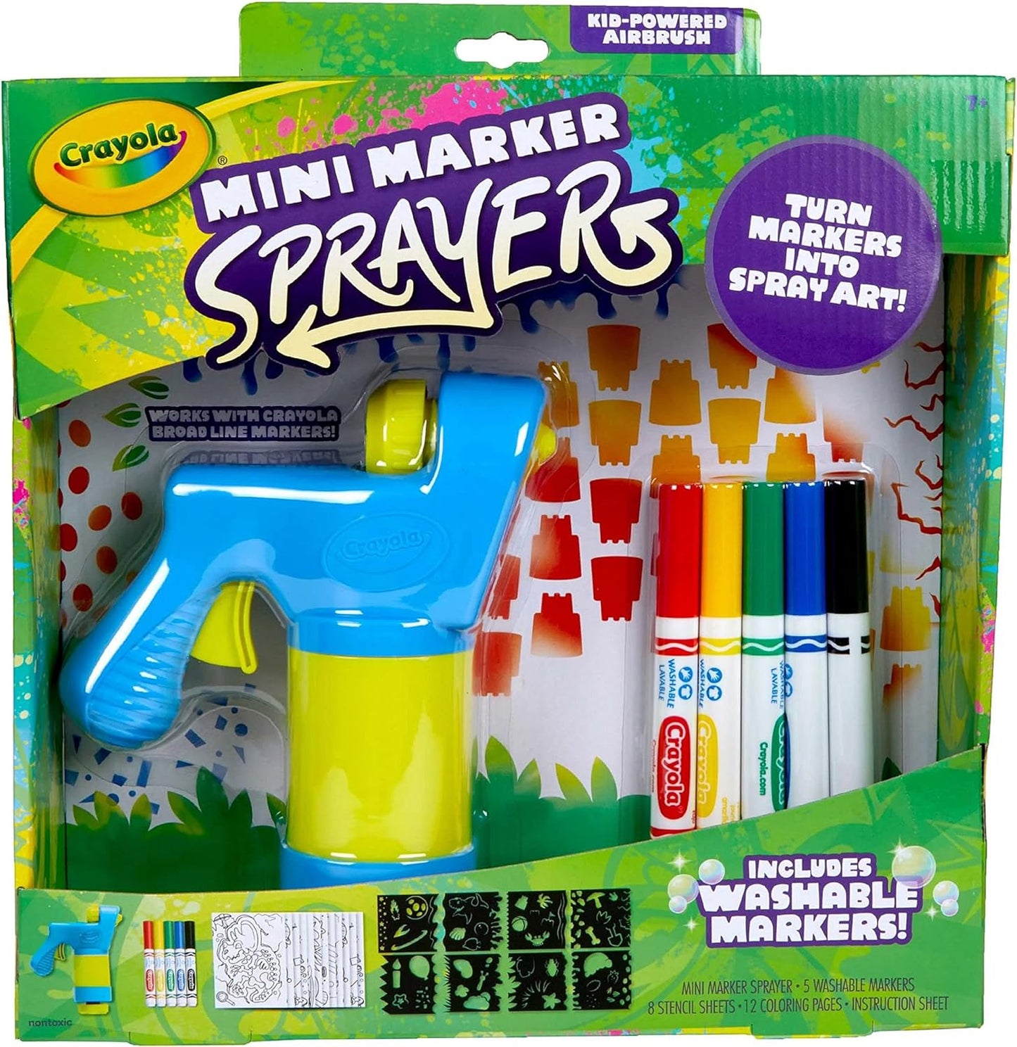 Crayola Mini Marker Sprayer Kit