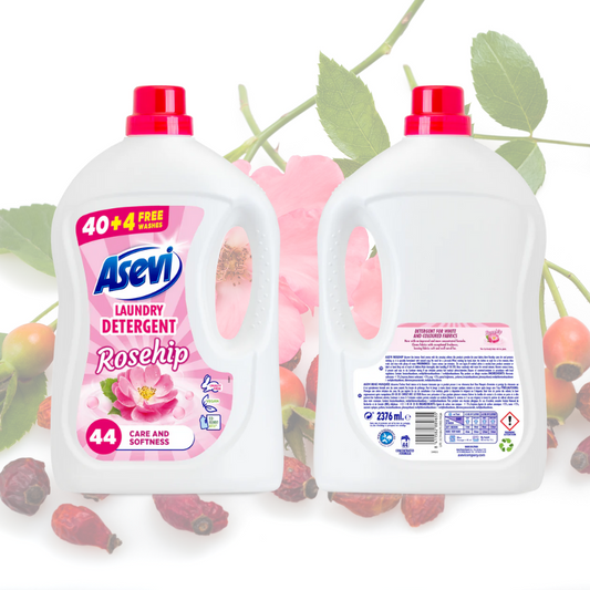 Asevi Rosehip Detergent - 44 wash - Rosa mosqueta Laundry Detergent