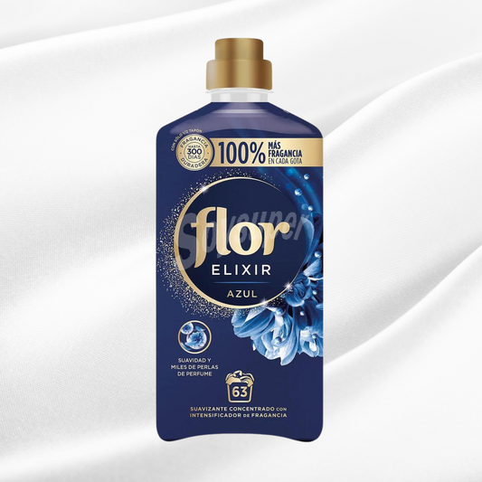 💙🌸 Flor Elixir Fabric Softener - Azul Scent