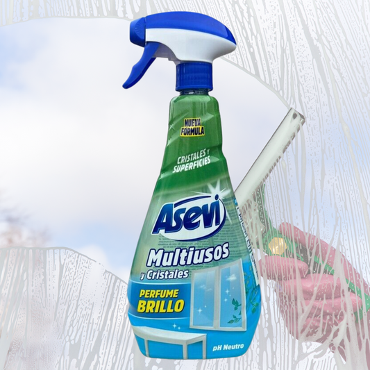 🧼✨ Asevi Window & Glass Cleaner - Streak-Free Shine for Sparkling Surfaces! ✨🧼