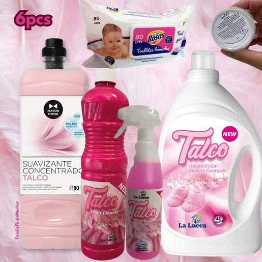 🧺✨ Talco Scent Cleaning & Care Bundle - Complete Home Freshness Set! ✨🧺