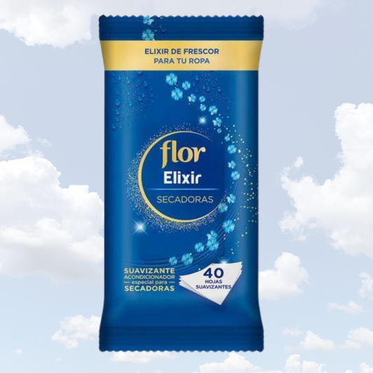 🧺💙 Flor Azul Tumble Dryer Sheets - Freshness and Softness for Your Laundry! 💙🧺