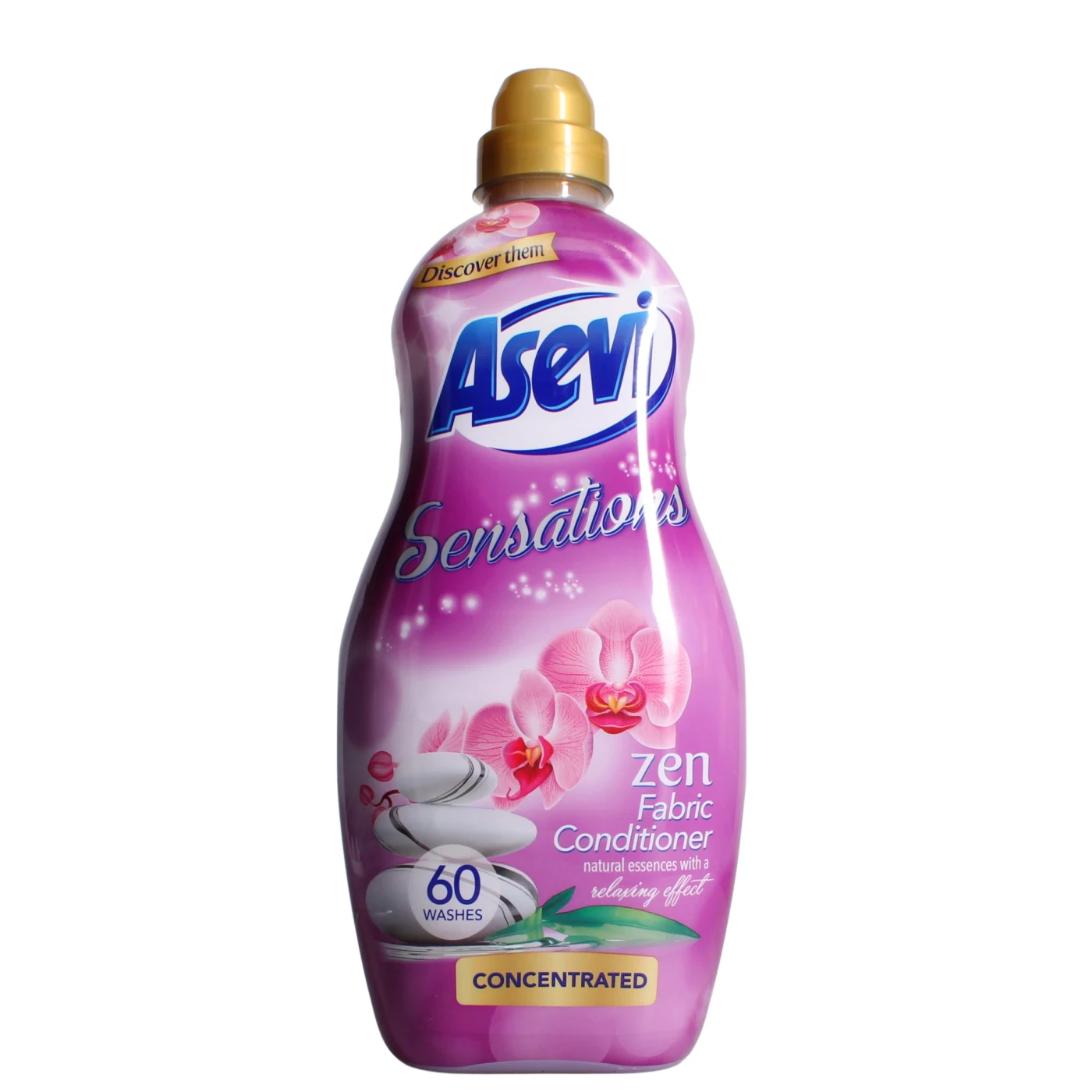 ASEVI Sensations 1.32L FABRIC SOFTENER 60 wash - Passion - Zen - Dreams