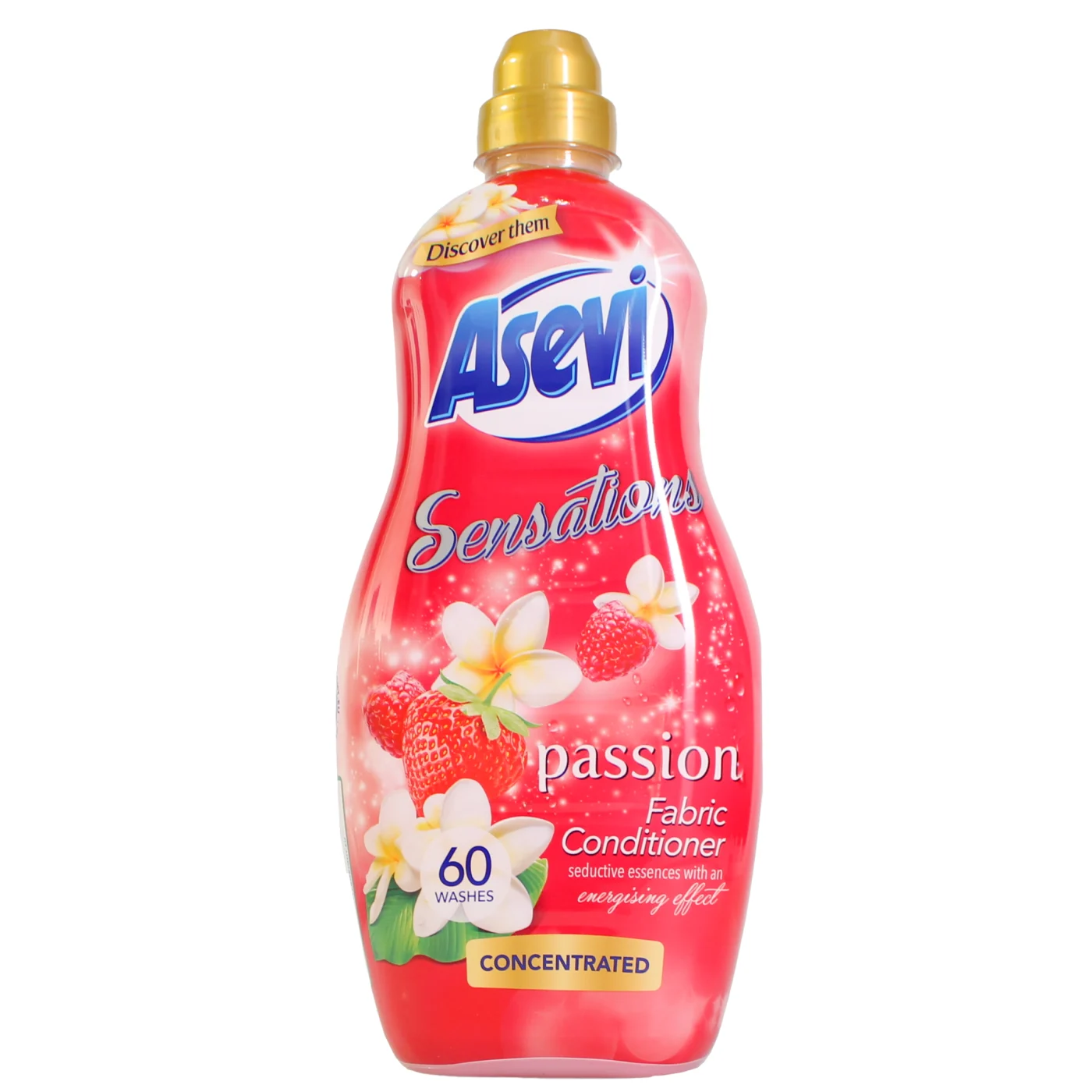 ASEVI Sensations 1.32L FABRIC SOFTENER 60 wash - Passion - Zen - Dreams