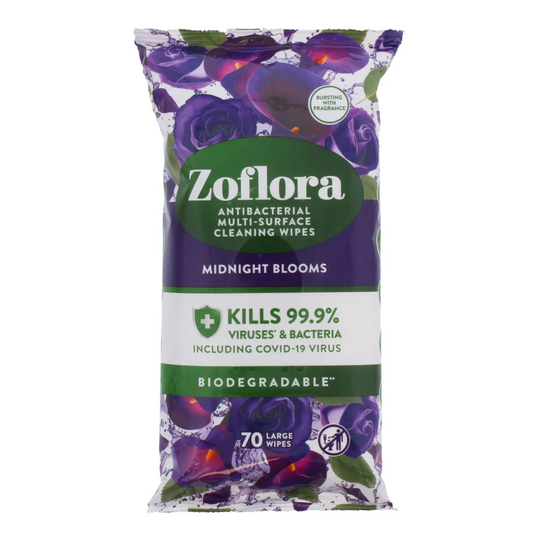 Zoflora Wipes Midnight Blooms