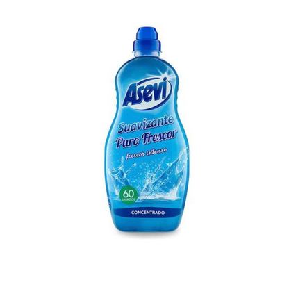 Asevi Puro Frescor Fabric Softener 60 Washes - 1,380L of Luxurious Laundry Conditioning