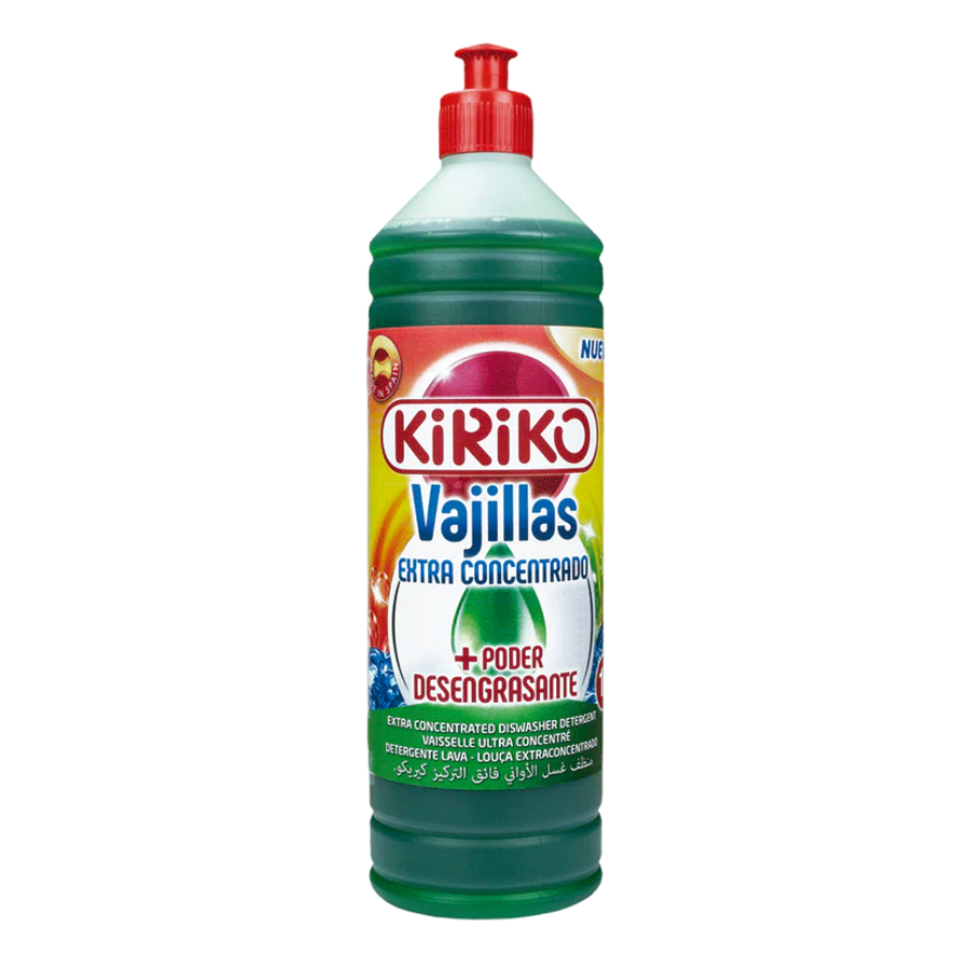 Kiriko Dishwasher Detergent - Extra Concentrated 1L - Powerful Cleaning