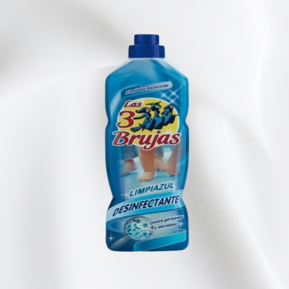 3 Witches Limpiazul Disinfectant - Blue Cleaner Las 3 Brujas 1L