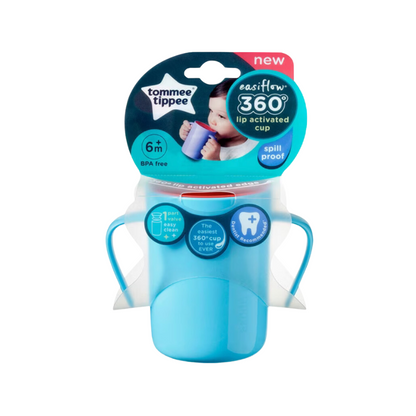 Tommee Tippee Sippy Cup No Spill With Handles - 360 Lip Activated Cup