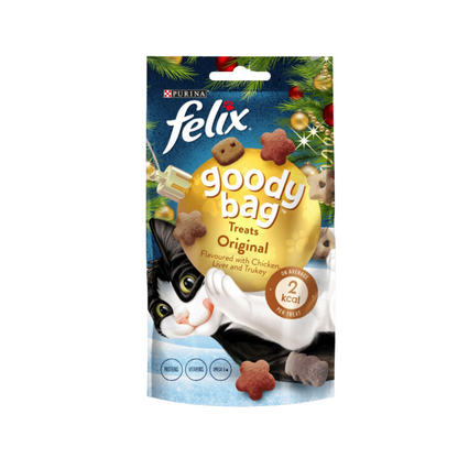 3 x Felix Goody Bag - Cat Treats Food