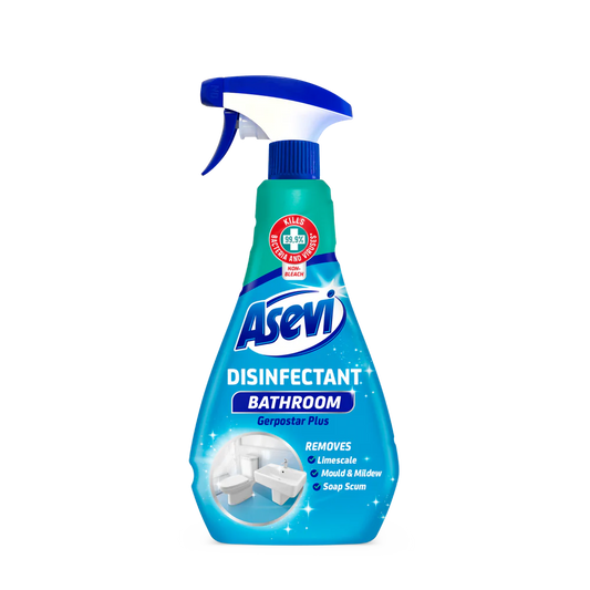 Asevi Bathroom Cleaner Spray Disinfectant Bano 720ml - New formula