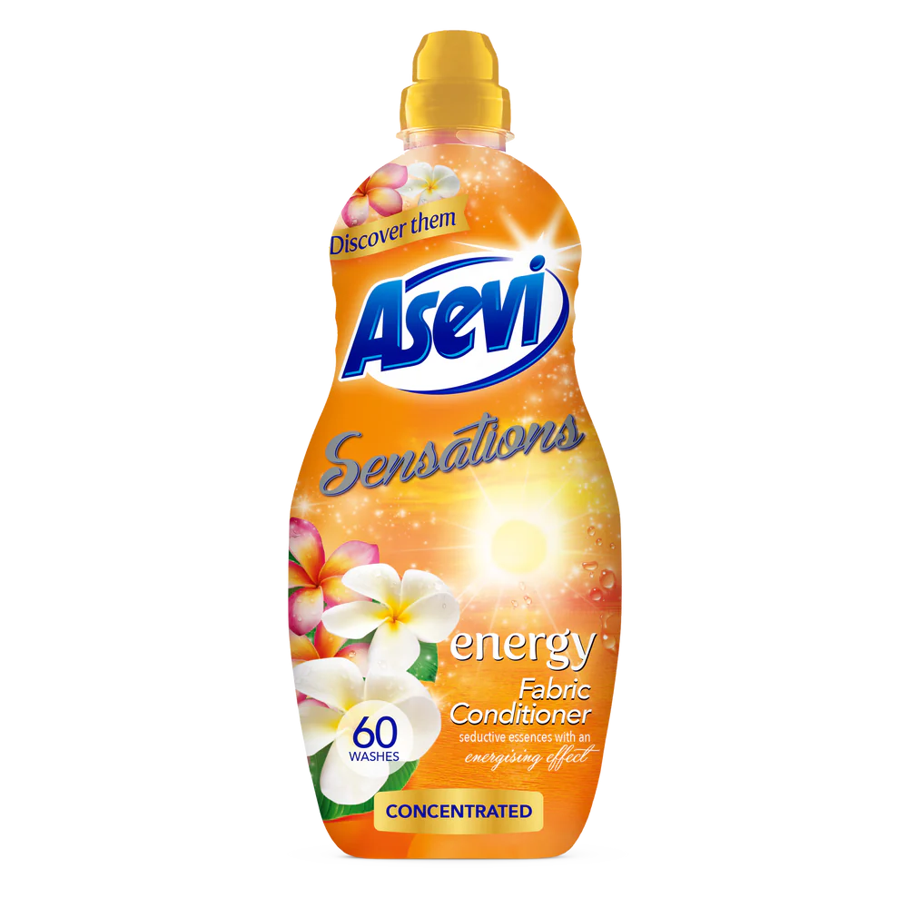 Asevi Sensation Energy Fabric Softener 60 wash