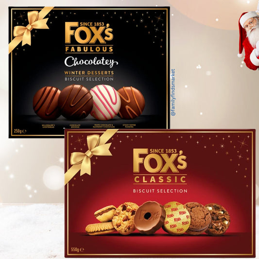 Fox's Fabulous / Classic Chocolatey Winter Desserts Biscuit Selection 550gr / 250g