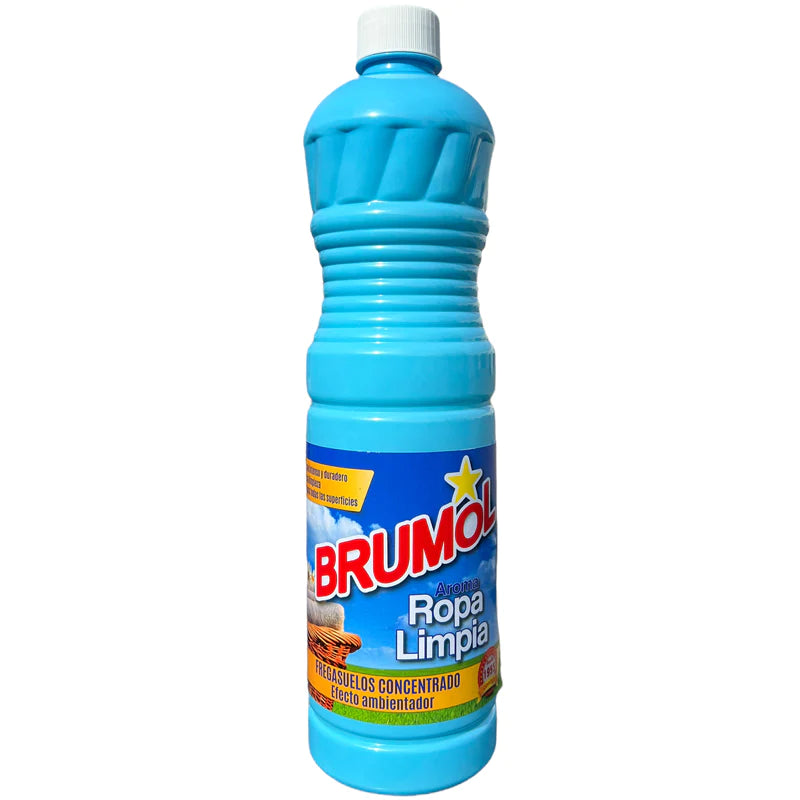 Brumol Fragranced Floor Cleaner -Naranja/Ropa Limpia - Oranges/Ropa Limpia 1L