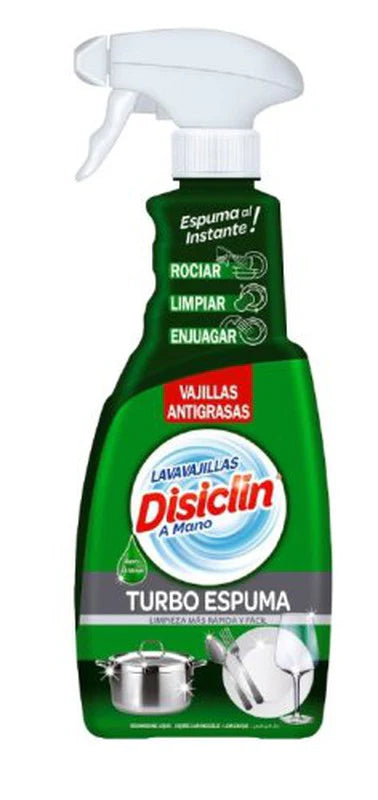 Disiclin Turbo Foam Dishwasher Degreaser - trigger bottle 750ml